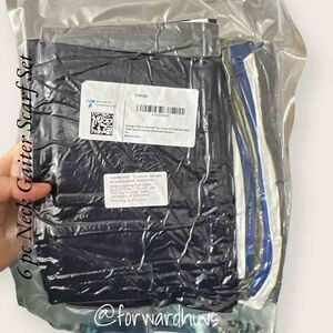 Geyoga 6pc UV Protection Neck Gaiter Scarf Breathable Bandana